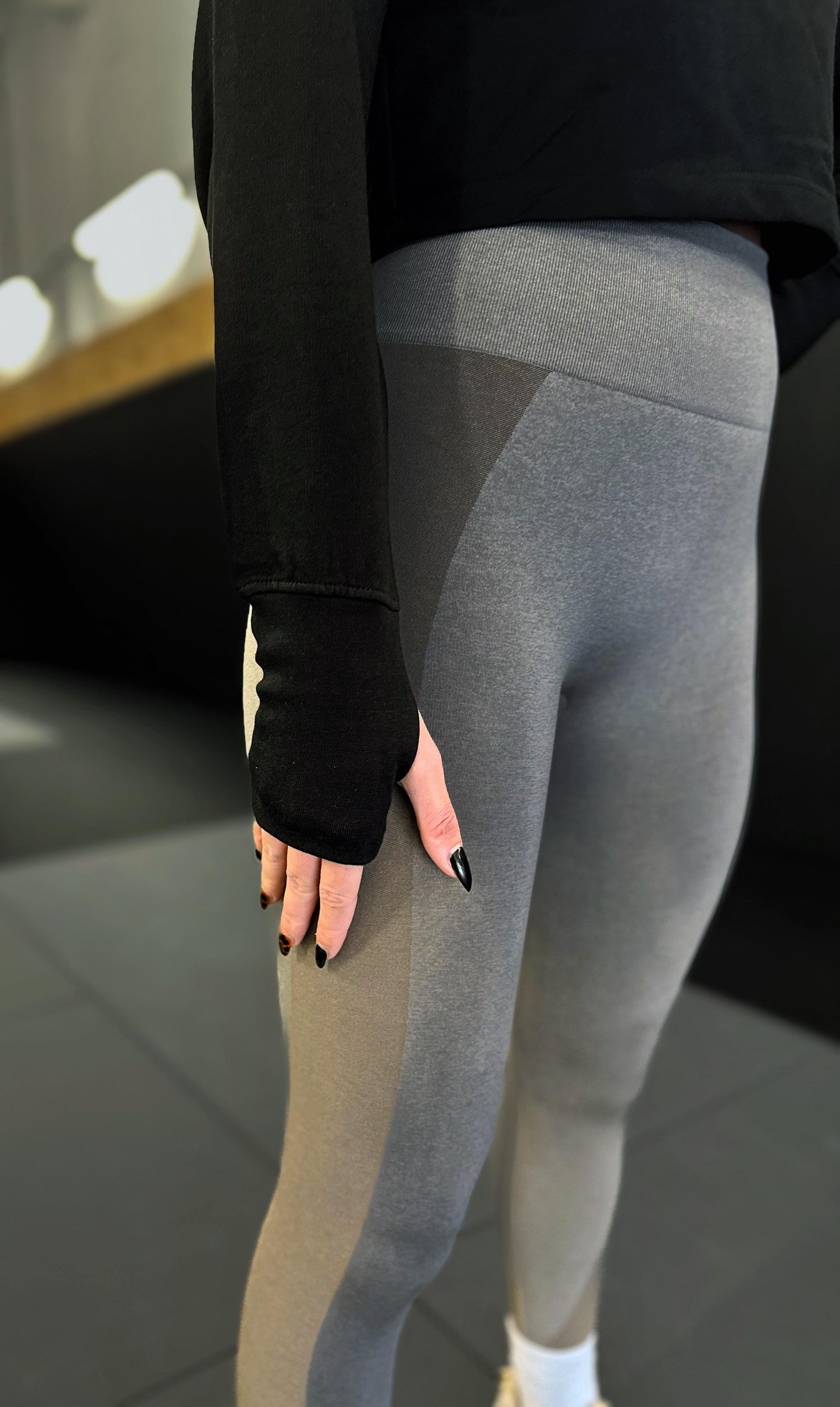 Cropped hoodie