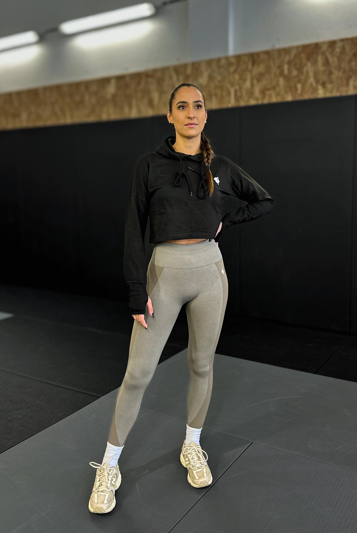 Cropped hoodie